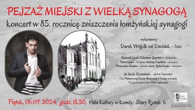 Koncert "Pejzaż miejski z&nbsp;Wielką Synagogą"