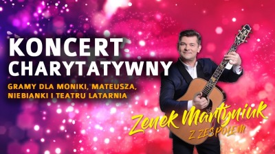 Zenek Martyniuk zagra koncert dla Teatru Latarnia