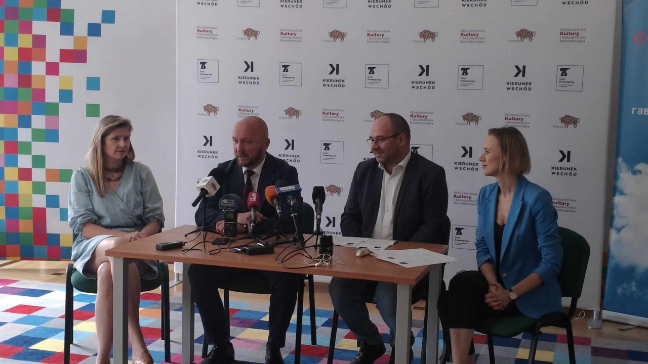 Konferencja prasowa dot. VIII edycji Festiwalu "Kierunek Wschód"