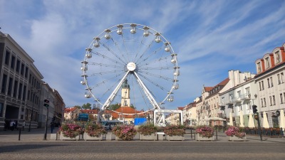 Koło młyńskie stanęło na&nbsp;Rynku Kościuszki