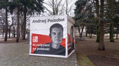 Akcja solidarności z&nbsp;więzionym Andrzejem Poczobutem