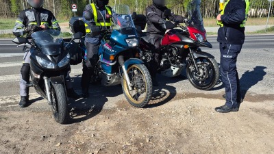 „Bezpieczny motocyklista” na&nbsp;podlaskich drogach