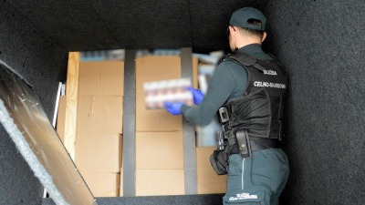 KAS udaremniła przemyt 26 tys. paczek białoruskich papierosów