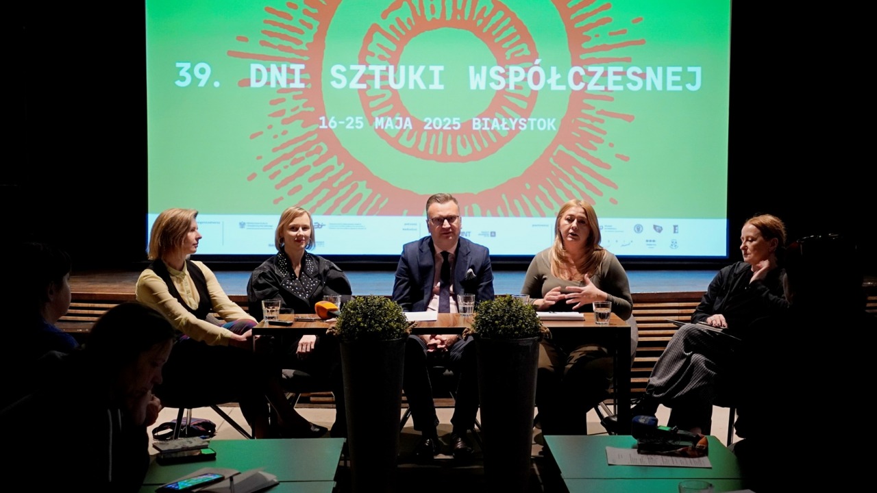 Konferencja dot. wydarzenia [fot Magdalena Balewicz]