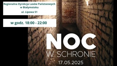 Noc w&nbsp;schronie – specjalna atrakcja na&nbsp;Noc Muzeów