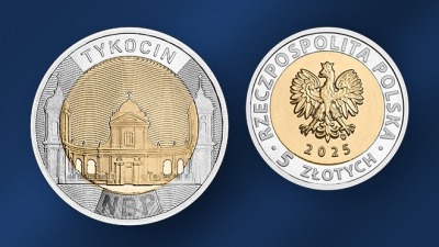 Tykocin na&nbsp;pięciozłotówce. Nowa moneta NBP