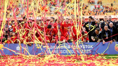Jagiellonia Białystok z&nbsp;brązem. Zagra w&nbsp;europejskich pucharach
