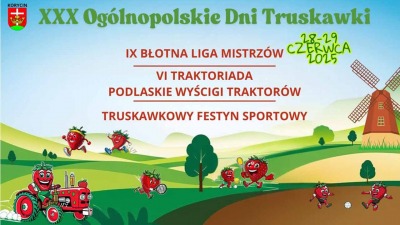 XXX Dni Truskawki w&nbsp;Korycinie. Gwiazdą będzie zespół Łzy