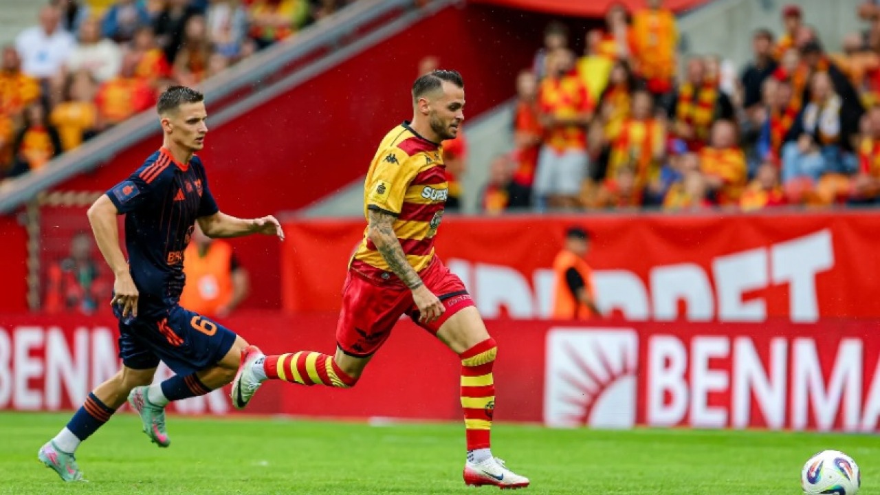 JAGIELLONIA BIAŁYSTOK - BRUK-BET TERMALICA NIECIECZA 0:4. FOTOGALERIA  [fot. Kamil Świrydowicz]