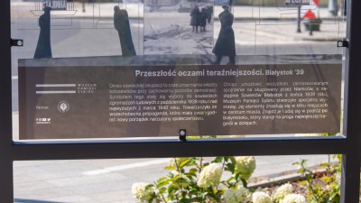 Plenerowa wystawa Muzeum Pamięci Sybiru