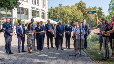Nowy skwer w&nbsp;centrum miasta