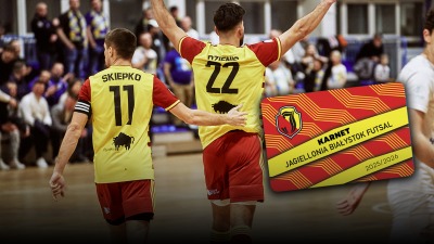 Ruszyła sprzedaż karnetów na&nbsp;mecze Jagiellonii Białystok Futsal