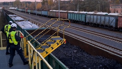 Papierosowa kontrabanda w&nbsp;pociągu towarowym