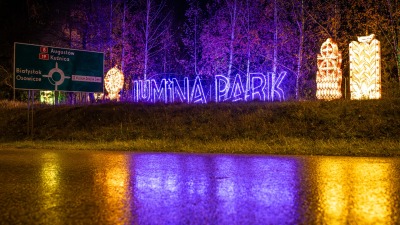Lumina Park już otwarty. Zaczarowany ogród świateł w&nbsp;PMKL