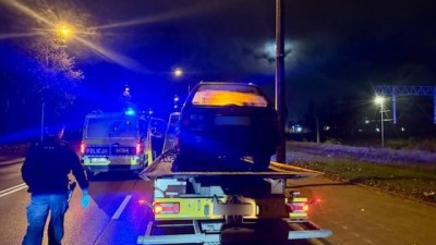 Nocą zatrzymali nietrzeźwego. Stracił prawo jazdy