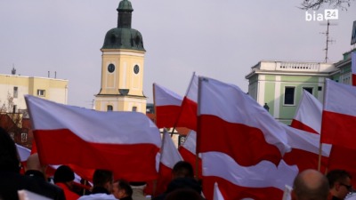 Białostocki Marsz Niepodległości pod hasłem "Nic dla siebie, wszystko dla Ojczyzny!"