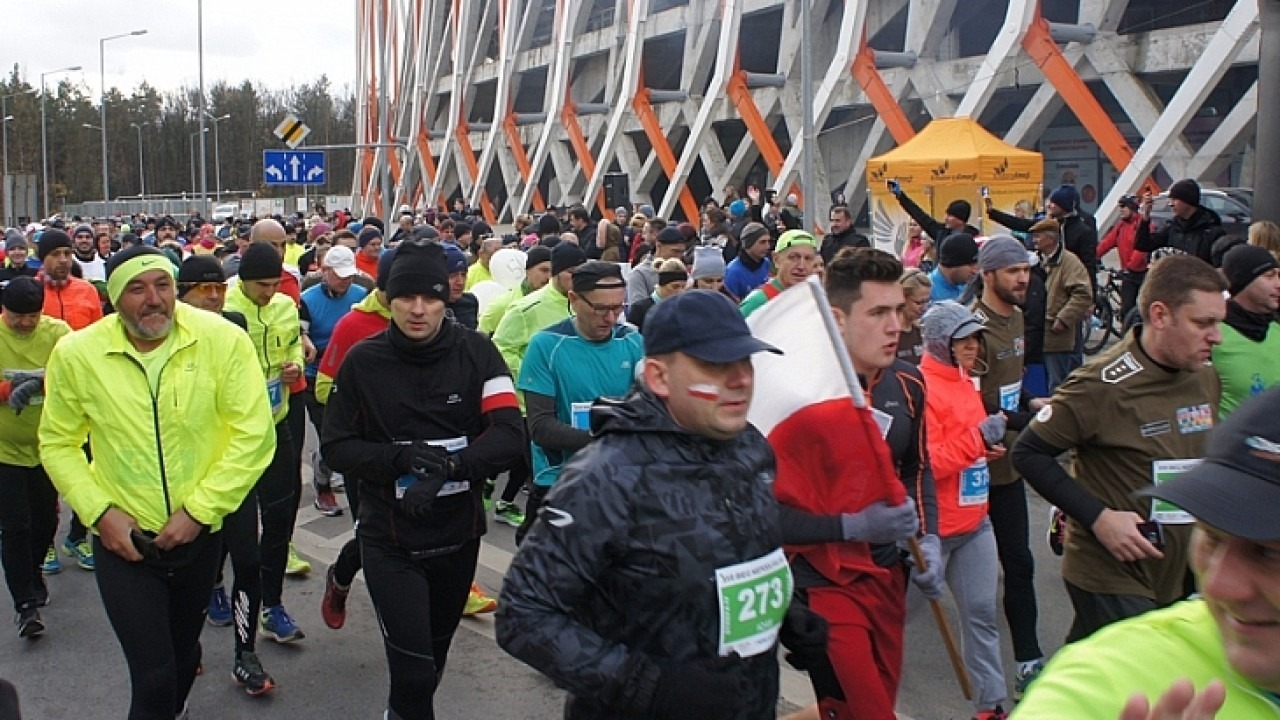 Wydarzenie sportowe "Biegnę dla Niepodległej" [fot. archiwum BIA24]