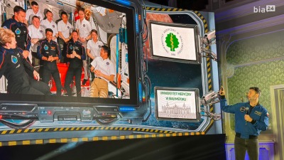 VIDEO. Spotkanie z&nbsp;polskim astronautą dr. Sławoszem Uznańskim-Wiśniewskim
