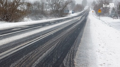 Drogi będą oblodzone i&nbsp;śliskie