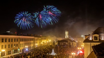 Sylwester miejski. Zabawa na&nbsp;Rynku Kościuszki