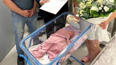 Pierwsza białostoczanka urodzona w&nbsp;2026 roku