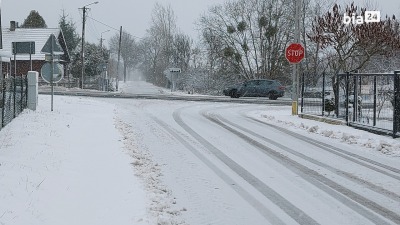 Błoto pośniegowe na&nbsp;drogach Podlaskiego. Apel o&nbsp;ostrożną jazdę