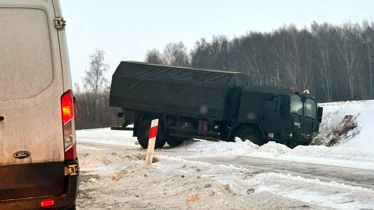 Na drodze Łomża - Nowogród [fot. K. Gołębiowska]