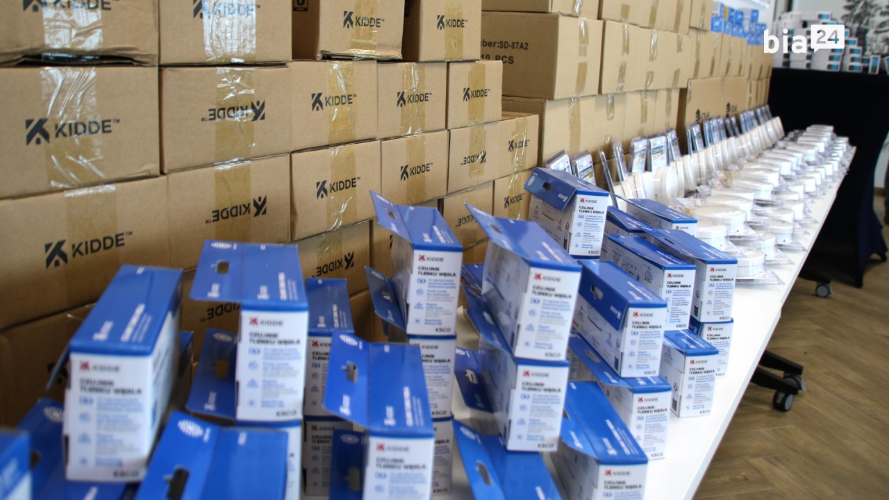 Czujki czekają na rozdanie [fot. bia24] 