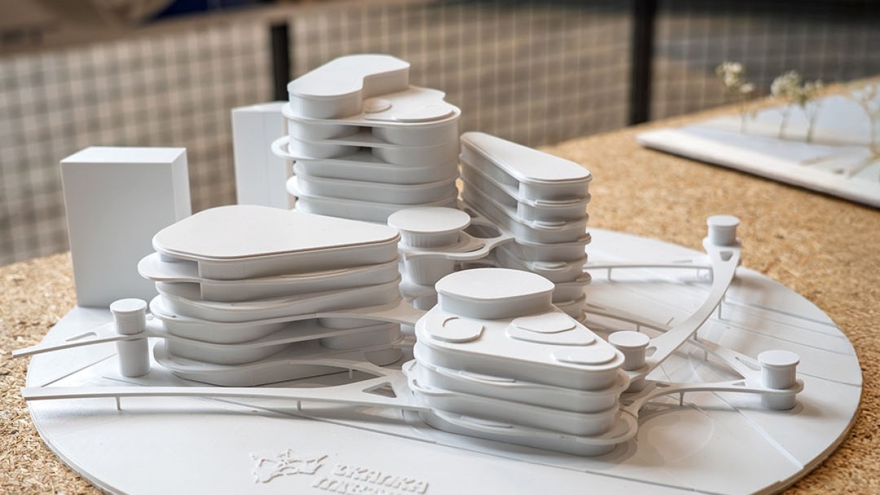 Jeden z projektów prezentowanych na wystawie [fot. Alfa Centrum/FB]