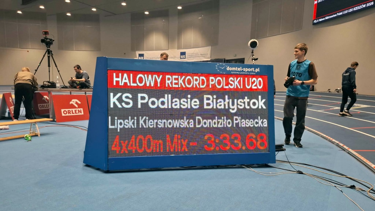 Halowe Mistrzostwa Polski U18 i U20 