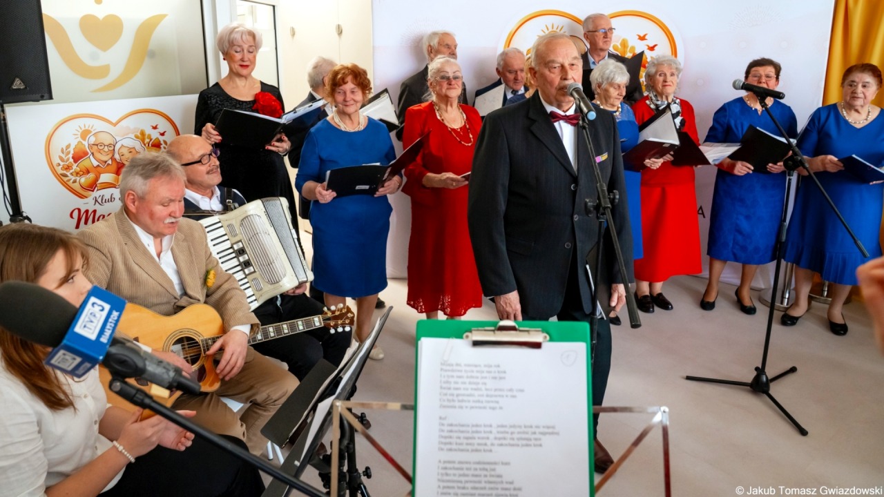 Otwarcie Klubu Seniora Magdalenka [fot. J.T. Gwiazdowski / UM Białystok