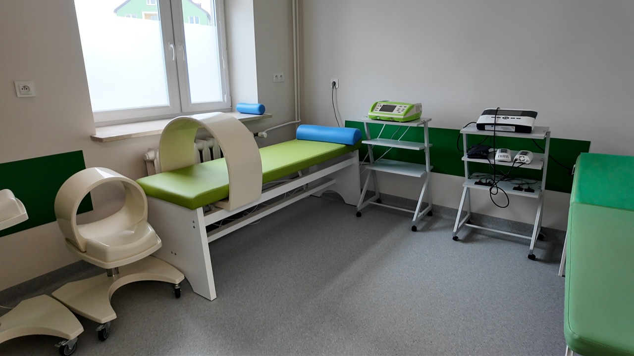 Sala rehabilitacji w poradni [fot. UM Białystok]