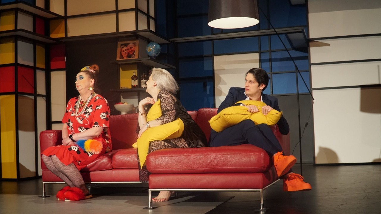 Próba medialna spektaklu "Pomoc domowa" [fot. Paulina Górska/bia24]