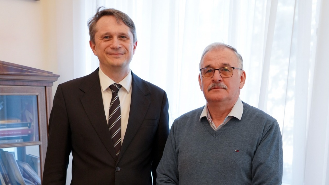 Karol Łopatecki i Krzysztof Romuald Kozlowski [fot. PWKZ/FB]