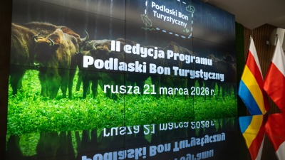 Podlaski Bon Turystyczny. Wnioski można składać od&nbsp;21 marca