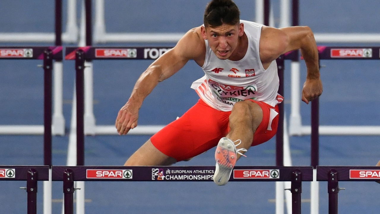 Dariusz Czykier na Mistrzostwach Europy w Rzymie 2024 [fot. M. Laudy - Podlasie Białystok]