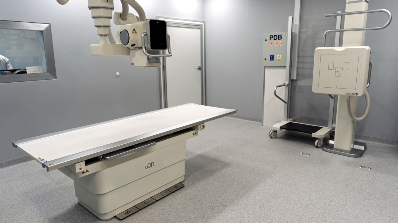 Nowy aparat RTG [fot. D. Gromadzki UM Białystok]