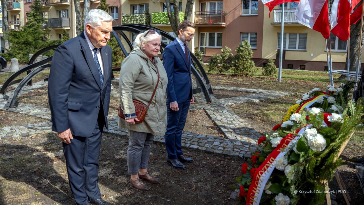 Wnuczka Józefa Bartoszko, prezydent Białegostoku i wojewoda podlaski [fot. K. Zdanuczyk PUW]