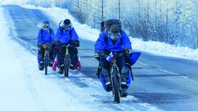 Jak wygląda podróż rowerem przez&nbsp;Syberię w&nbsp;środku zimy?
