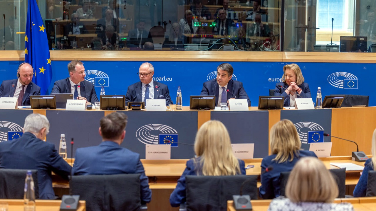 Konferencja zorganizowana w Parlamencie Europejskim [fot. UMWP]