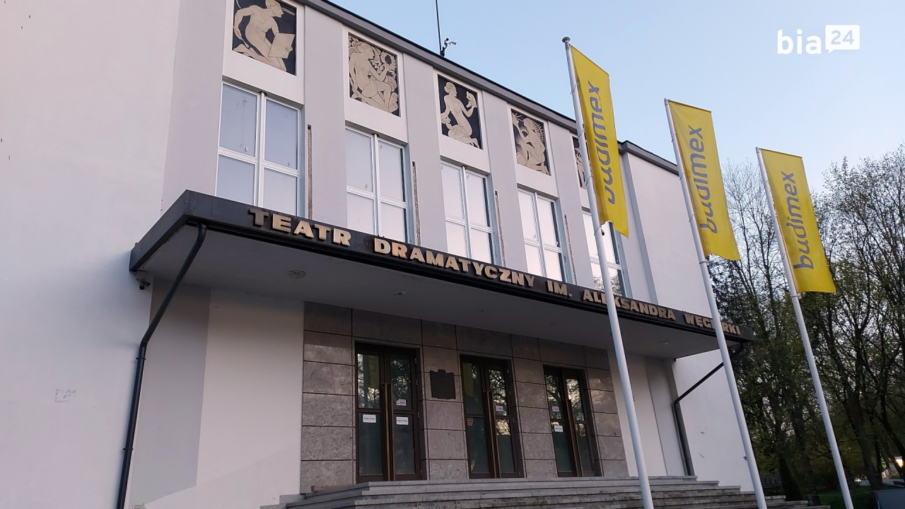 Teatr Dramatyczny w remoncie [fot. Bia24]