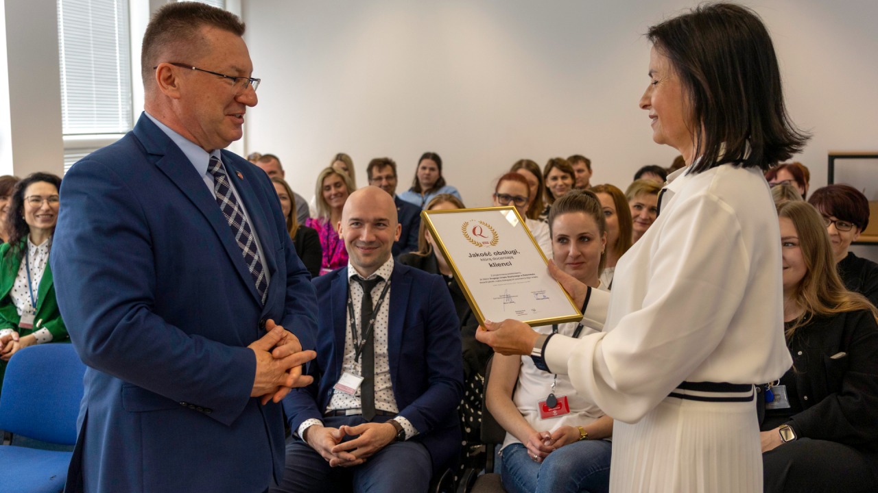 Wyróżnienie dla II Urzędu Skarbowego w Białymstoku [fot. K. Lewczuk/Podlaska KAS]