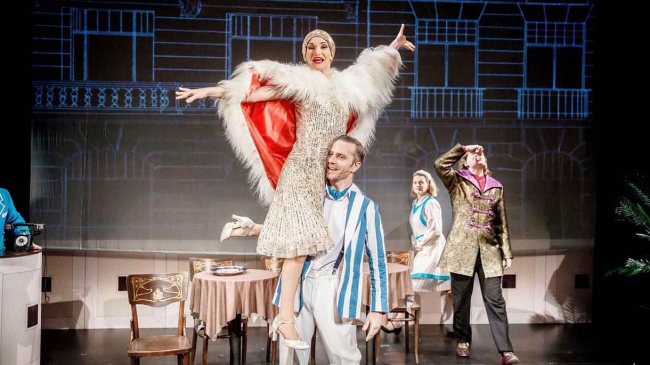 "HOTEL RITZ. MUSICAL" [fot. Białostocki Teatr Lalek/Facebook]