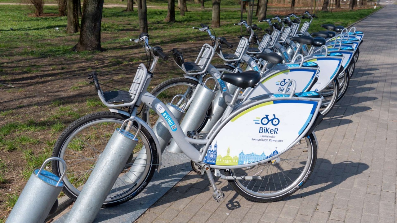 Wypożyczalnia rowerów ma działać od lipca [fot. D. Gromadzki UM Białystok]