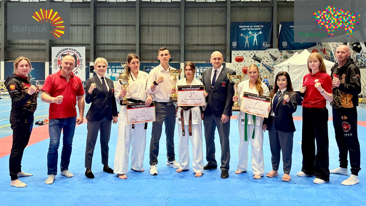 Drużyna klubu Karate Kyokushin „KANKU”
