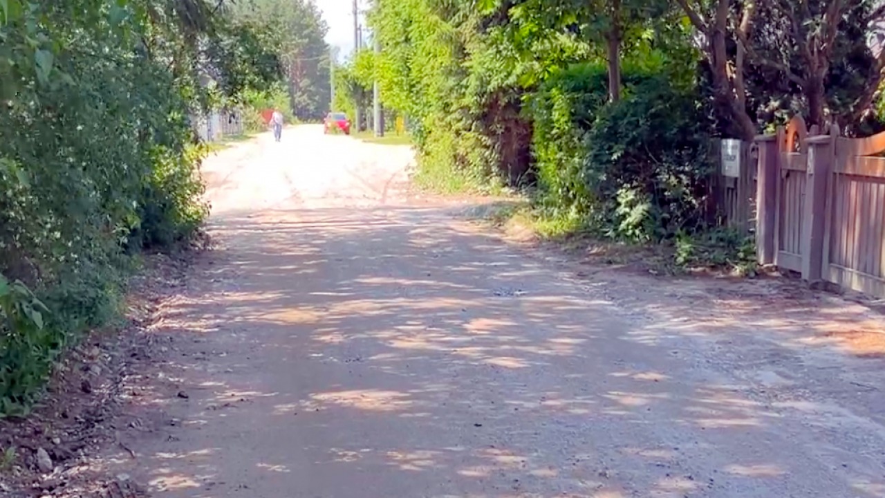 Ulica Spokojna w Klepaczach [fot. Urząd Miejski w Choroszczy]