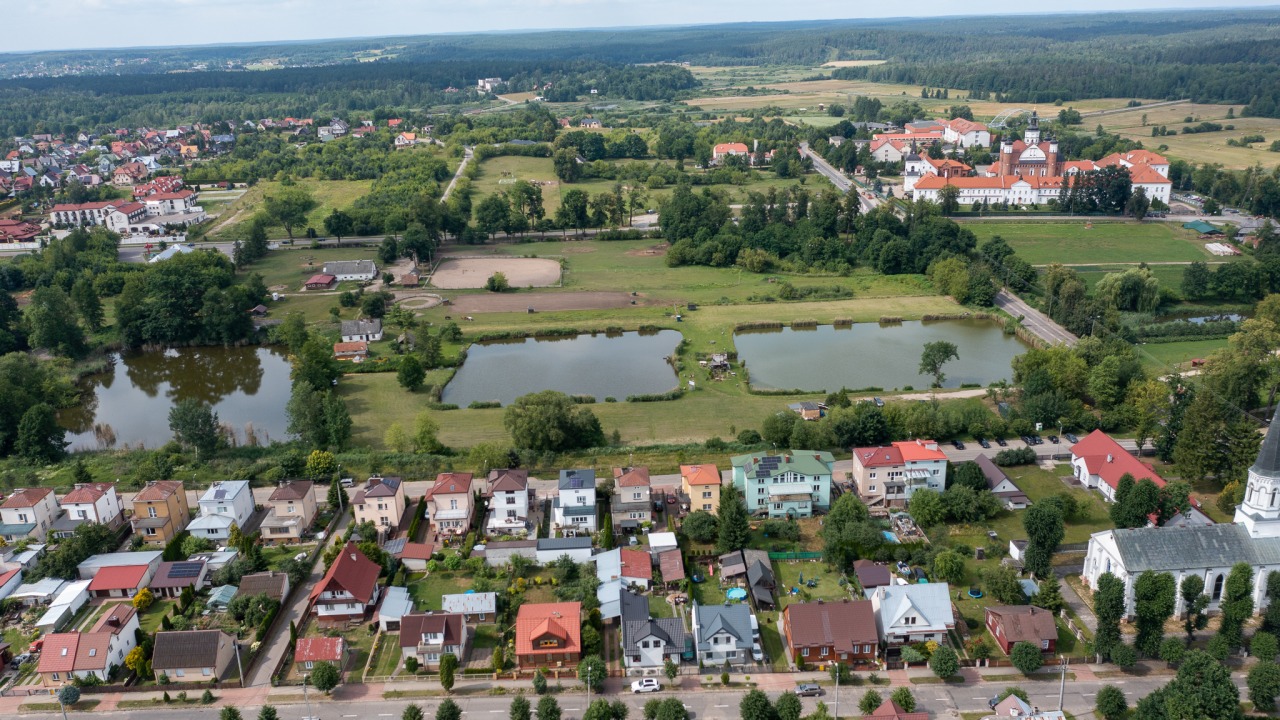 Supraśl z lotu ptaka [fot. archiwum Bia24]