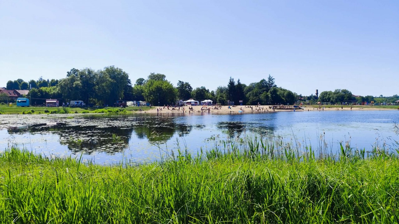 Supraśl. Plaża miejska [fot. Bia24]