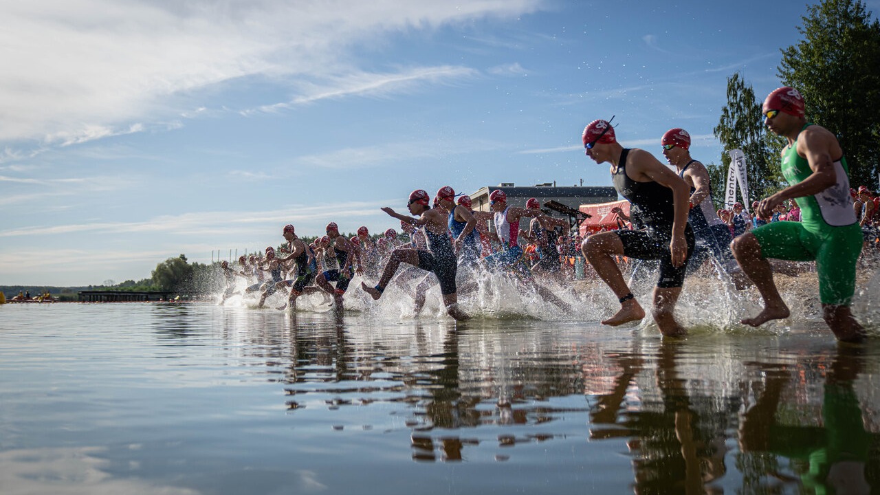 Triathlonowe mistrzostwa w Białymstoku [fot. miejskoaktywni.pl]