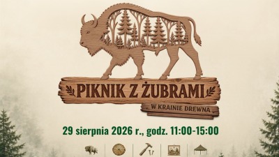 Piknik z&nbsp;Żubrami. Impreza w&nbsp;Zagrodzie Pokazowej w&nbsp;Kopnej Górze